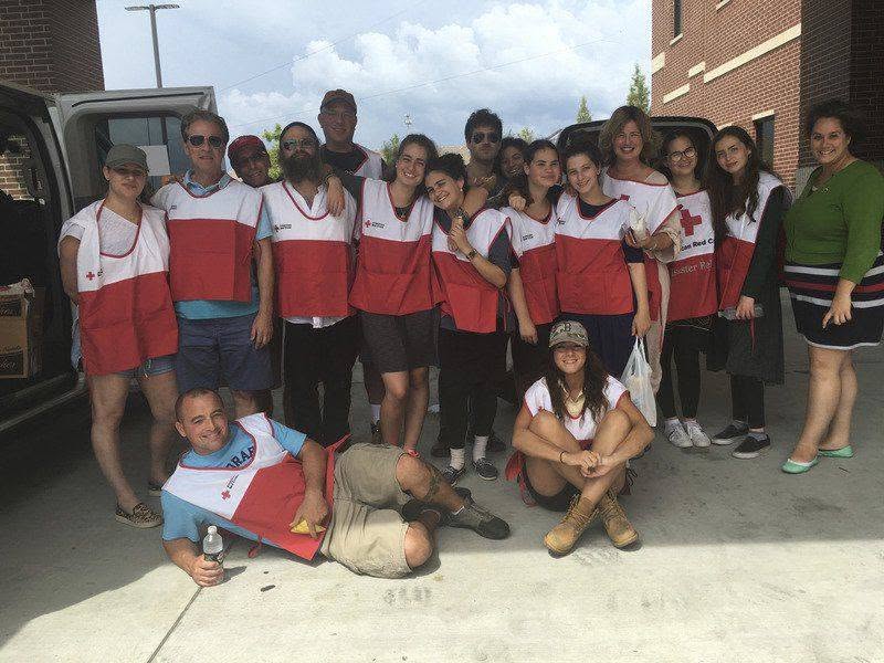 With the Red Cross in Baton Rouge