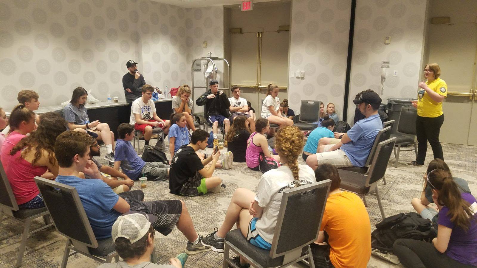 Evening circle with the Jew Crew in New Orleans