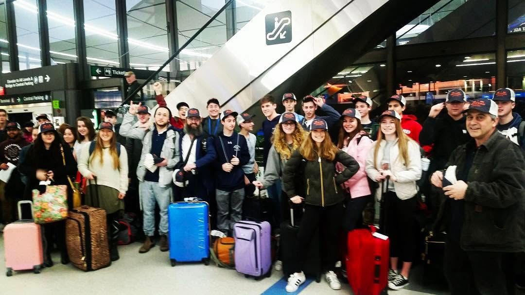 55 North Shore volunteers departing Logan Airport for New Orleans