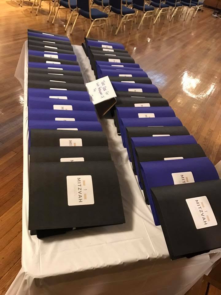 1Mitzvah orientation folders